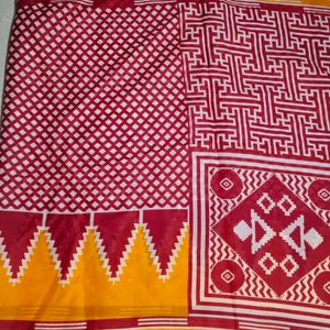 New Cotton Silk Saree