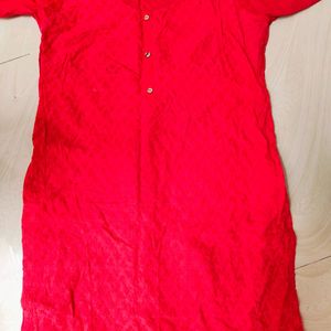 Used Red Kurti