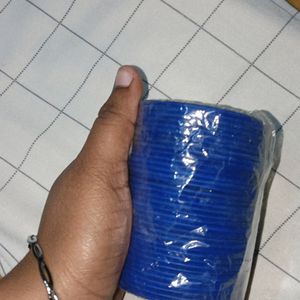 Blue Colour Made Bangles