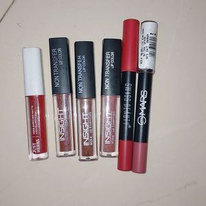 5 Lipsticks