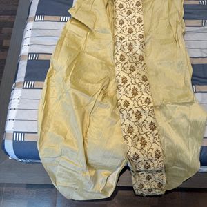 Silk Dhoti For Men With Beautiful Embroidery..: