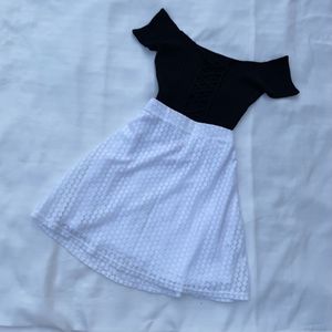 Coquette White Skirt