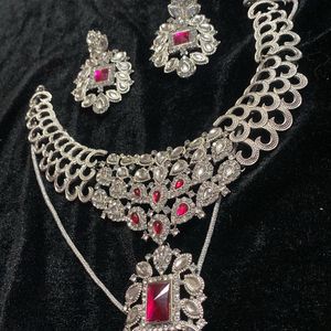 RUBY CHOKER SET