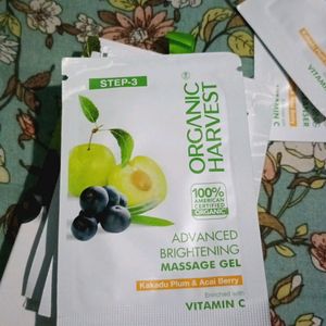 Organic Hervest advanced Brightening Facial Kit