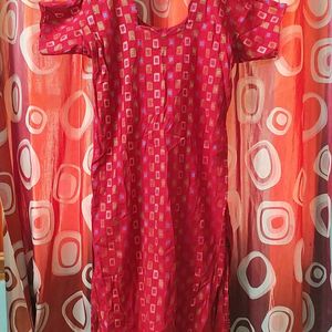 Red Kurta