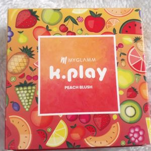 MyGlamm K.Play Flavoured Blush-Sweet Peach (Orange