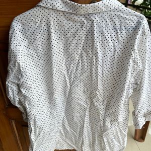 White Formal Shirt For Women