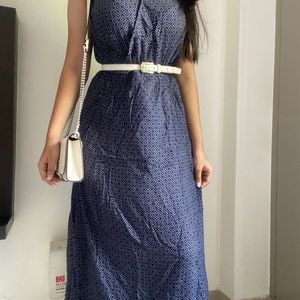 Branded Sleeveless Dress