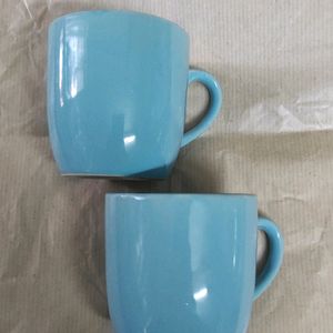 Cornflower Blue Ceramic Mugs