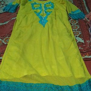 Nice China net Pakistani Kurti