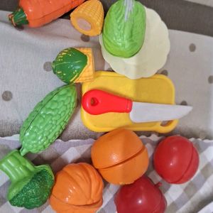 Toys Fruits And Vegetables For Cuttings