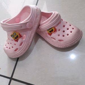 Pink Crocs