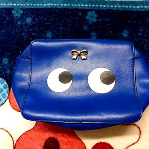 Blue Clutch Bag