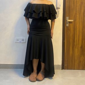 Party Black Gown