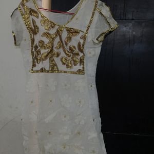 Beautiful Off White Sharara Set