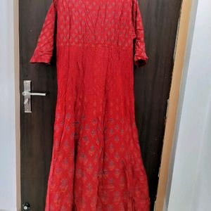 Red Gawn Kurti