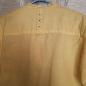 Boys SHIRT 🙃 14 To 16yrs 💝yellow Casual Sh