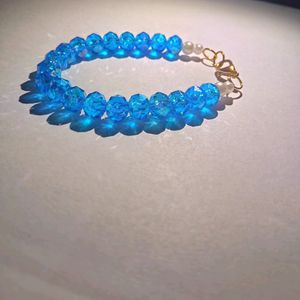 Blue Crystal Bracelet