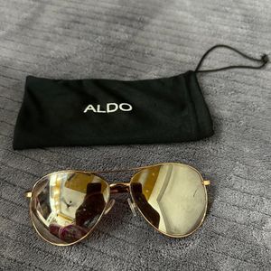 Aldo Rose Gold Pink Sunglasses