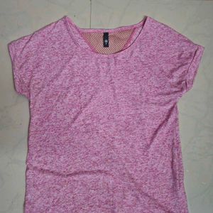 Casual Wear Pink Top