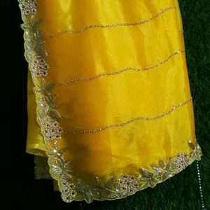 Beautiful handwork  New Saree