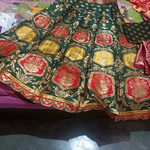 Beautiful Art Silk Lehnga Choli On Sale