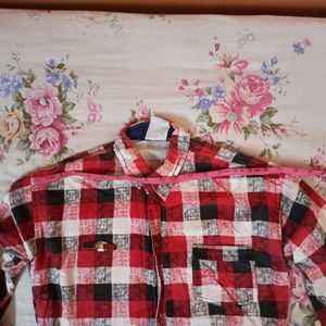 Red Check Shirt