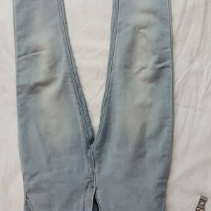 Ice Blue Skinny Jeans .