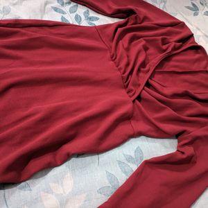 Urbanic Burgundy Party Dress