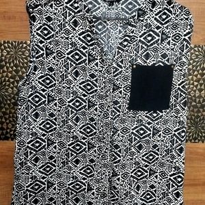 Black Summer shirt For Women