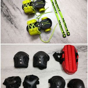 Rolling Skates & Safety Kit ✨ 30₹ Discount