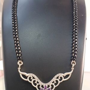 Silver Mangalsutra (24 Inch)