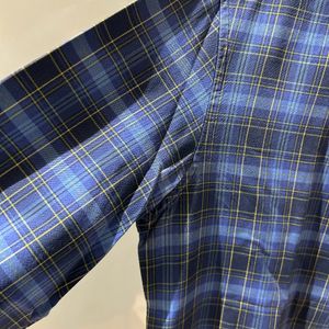 Gap Navy Check Shirt