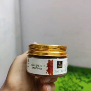 Multi-use Red Clay Face And Hair Mask