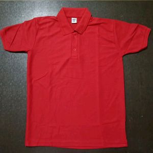 Brand New(38) Red Polo Shirt For Men