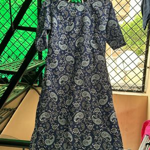 Blue Kurti For Women