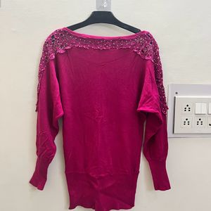 Women Embellish Pullover