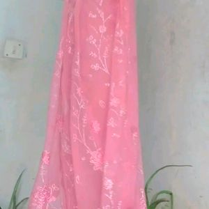 Pink Saree