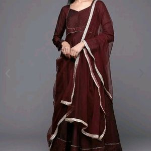 Inddus Anarkali Gown/ XS