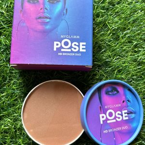 MYGLAMM Pose HD BRONZER DUO