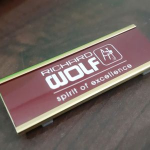 Pocket Badge Brass Metal + Customized Name or Logo