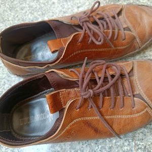 Men's Buckaroo By Mochi - Brown Leather Shoes