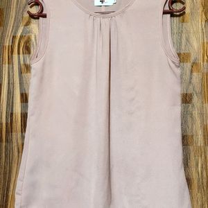 TEMT Peach Sleeveless Top