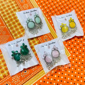 4 Earrings Set ( Jhumke )