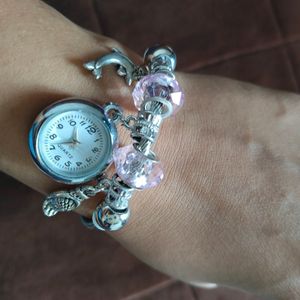 Light Pink Watch Bracelet