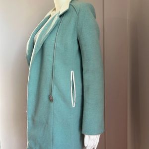 Blue Zipper Coat