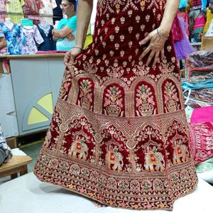 Heavy Bridal Lengha Brand New