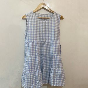 Gingham Cotton Dress