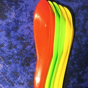 Spoons Multi Color 5