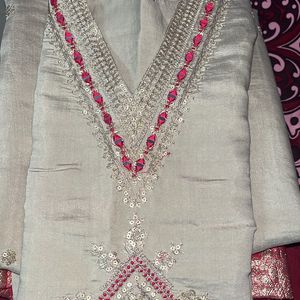 2 Heavy Kurta Sets With Dupatta